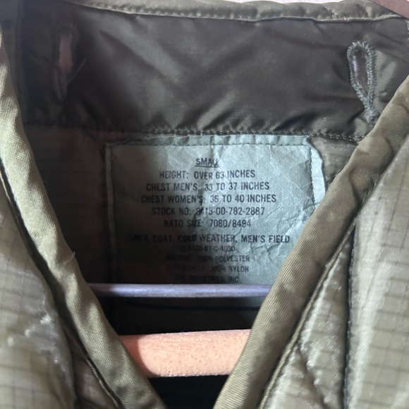Vintage Army Liner Jacket - Picture 2 of 3